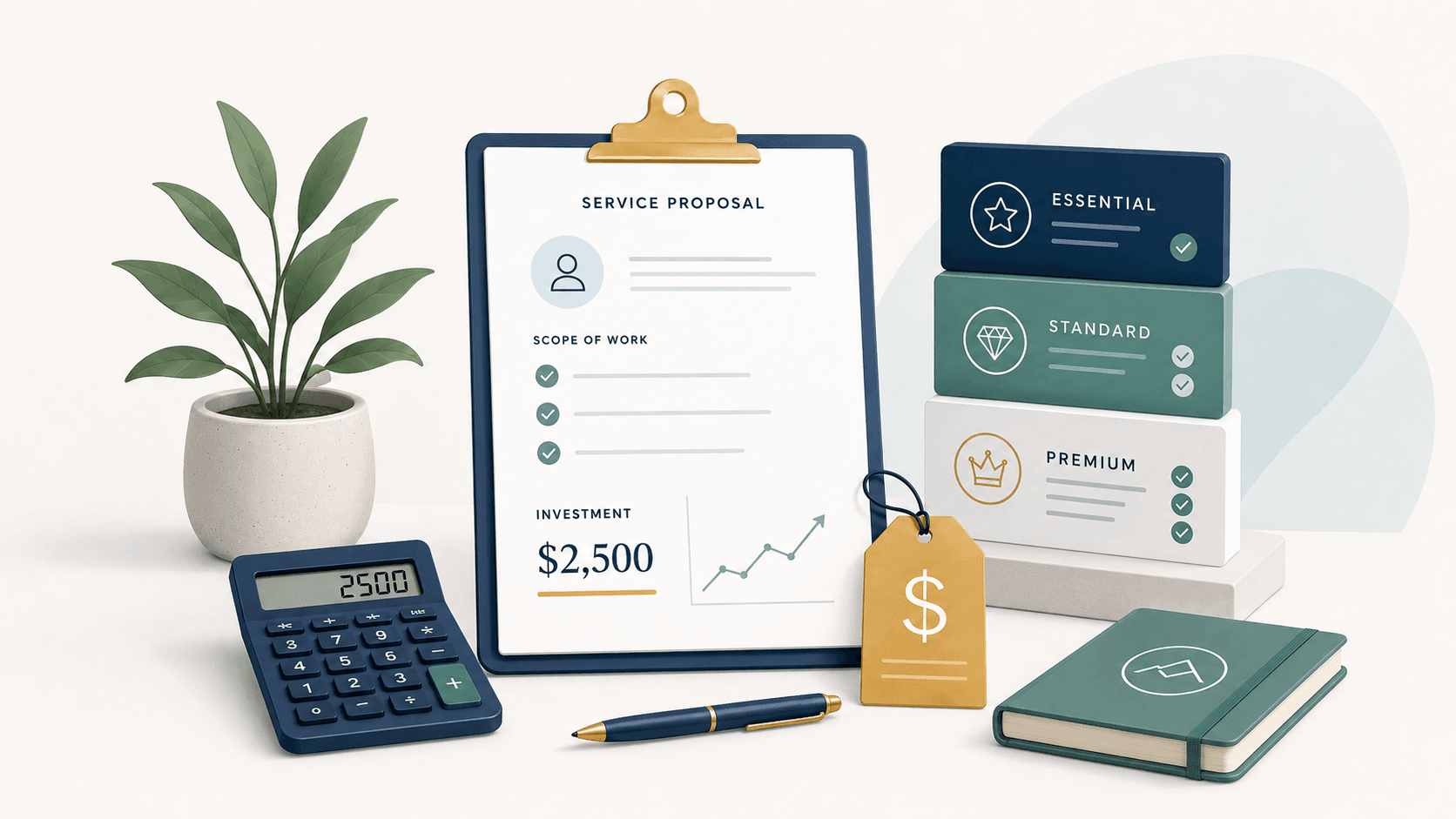 How to price your first service package