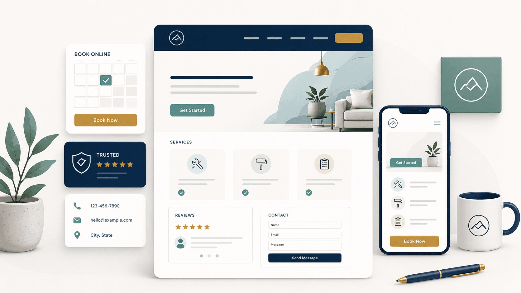 What every new service business website needs
